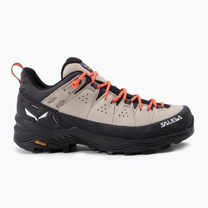 Scarponi da trekking da donna Salewa Alp Trainer 2, farina d'avena/nero 2