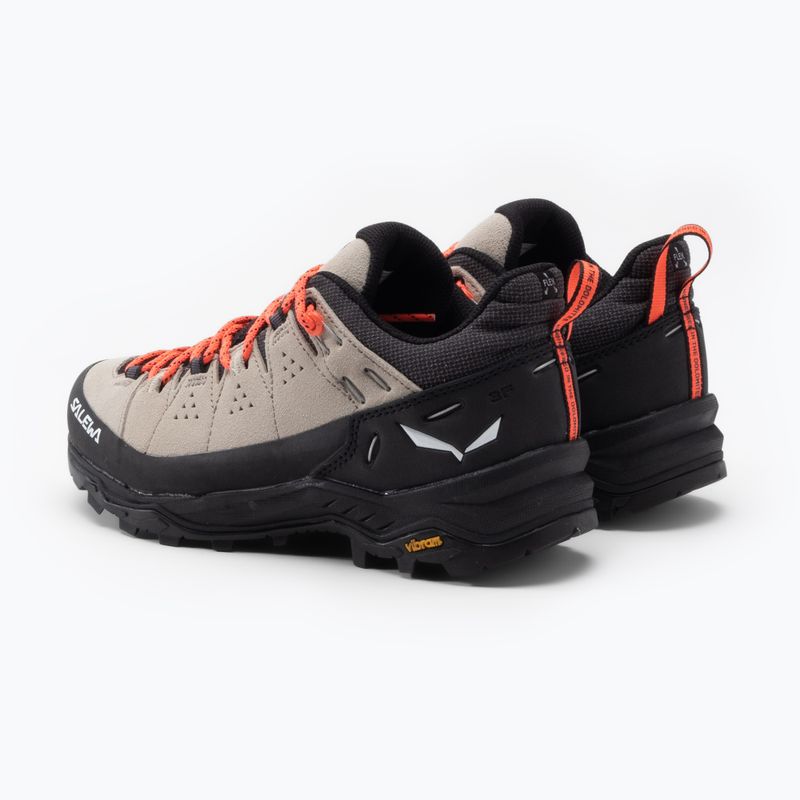 Scarponi da trekking da donna Salewa Alp Trainer 2, farina d'avena/nero 3