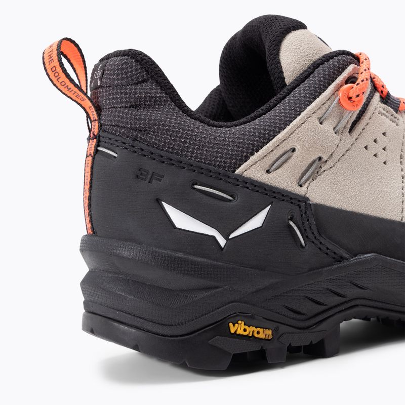 Scarponi da trekking da donna Salewa Alp Trainer 2, farina d'avena/nero 8