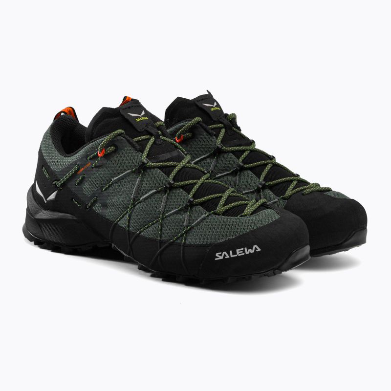 Salewa Wildfire 2 verde grezzo/nero scarpe da avvicinamento da uomo 5