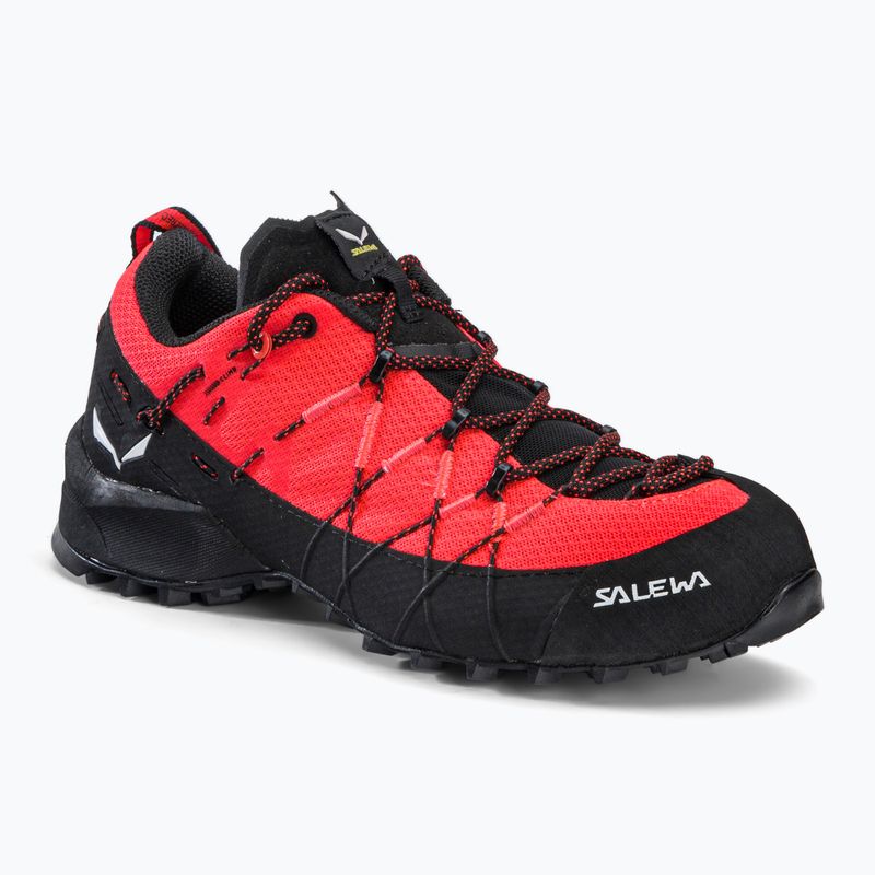 Scarpe da avvicinamento Salewa Wildfire 2 fluo coral/nero da donna