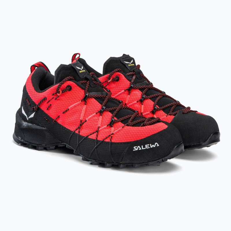 Scarpe da avvicinamento Salewa Wildfire 2 fluo coral/nero da donna 5