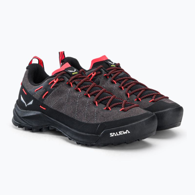 Salewa Wildfire Canvas scarpe da trekking da donna onice/nero 5