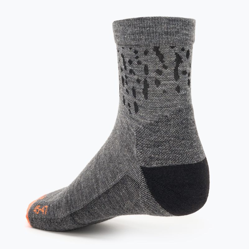 Calze da trekking da uomo Salewa MTN TRN Sal. AM QRT grigio medio melange 5