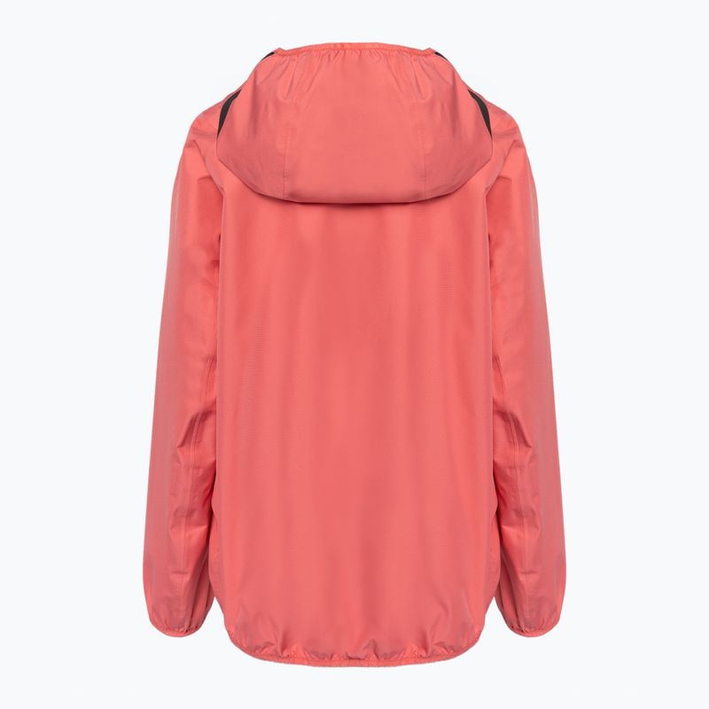 Giacca da pioggia Salewa Aqua PTX calypso coral da bambino 2