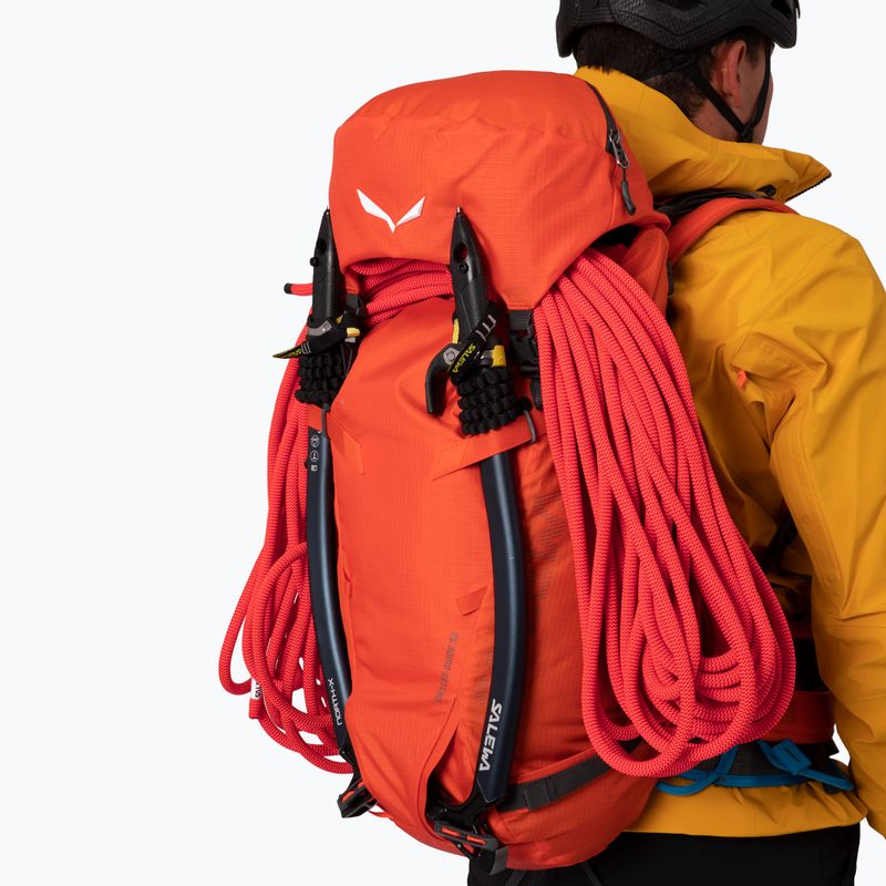 Salewa Ortles Guide 35 l zaino da arrampicata rosso arancio 3