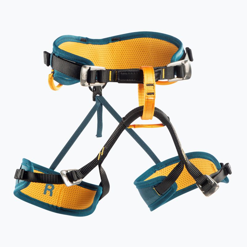 Imbracatura da arrampicata per bambini Wild Country Movement Junior benzina/nectar 2