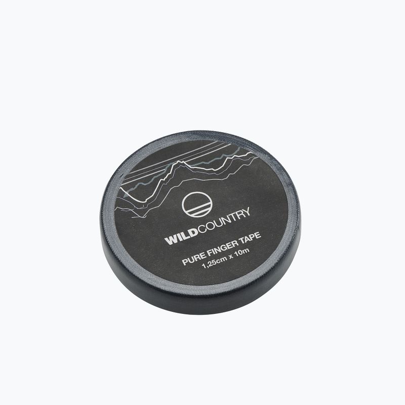 Wild Country Pure Finger Tape toppa da arrampicata 1,25x10 nero