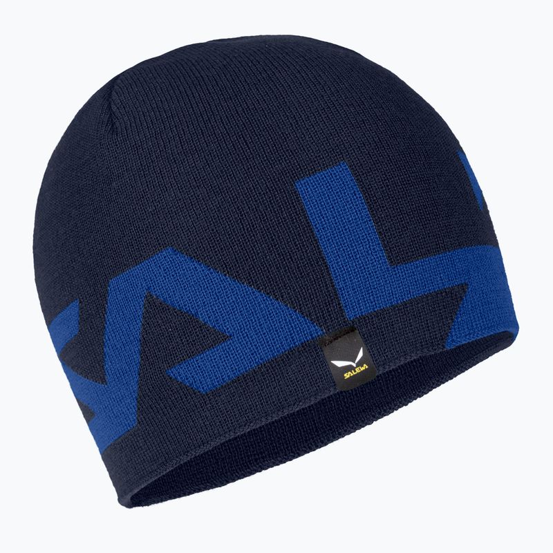 Salewa Antelao 2 berretto invernale reversibile in lana blazer blu navy/profondità blu 4