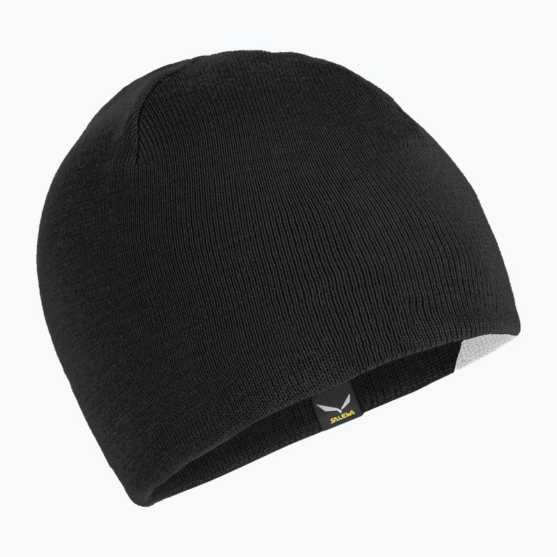 Salewa Antelao 2 Berretto invernale in lana reversibile nero/bianco 6