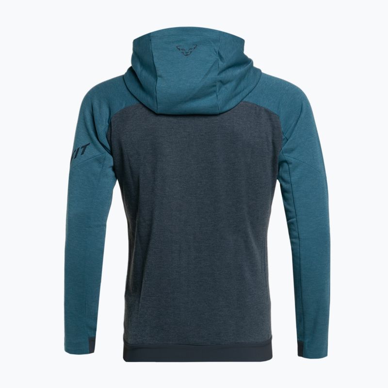 DYNAFIT giacca da trekking da uomo 24/7 PTC Zip Hoody blu germano 2