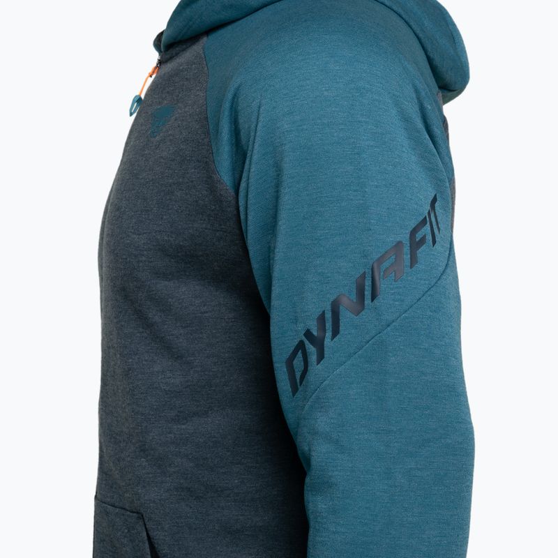 DYNAFIT giacca da trekking da uomo 24/7 PTC Zip Hoody blu germano 4