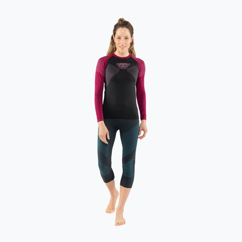 Maglia termica da donna DYNAFIT Speed Dryarn beet red 5