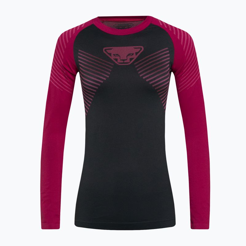 DYNAFIT Speed Dryarn manica lunga termica donna rosso barbabietola