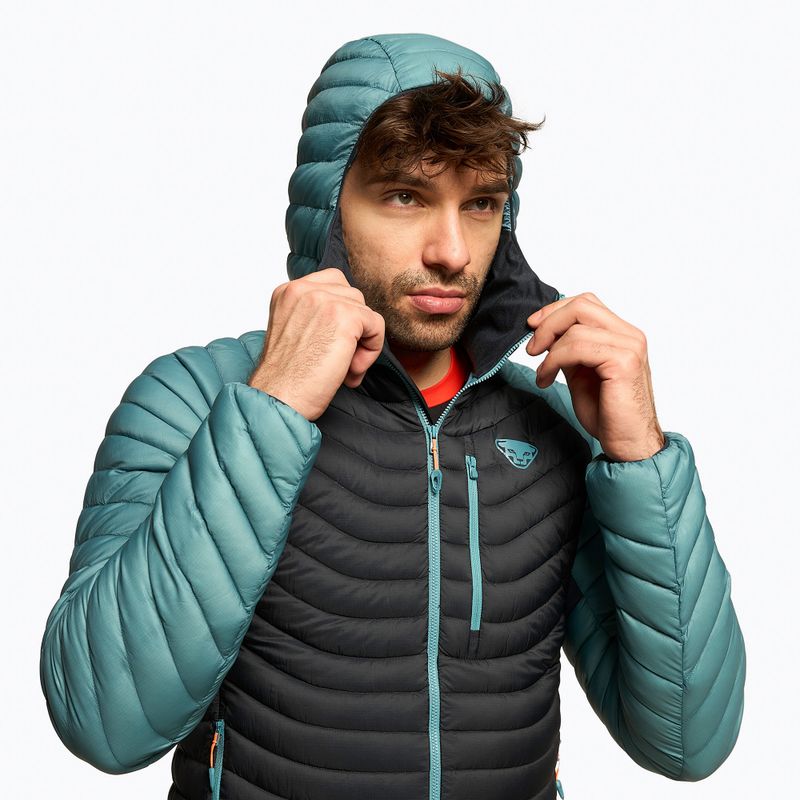 Piumino da uomo DYNAFIT Radical Dwn RDS Hood blu tempesta 4