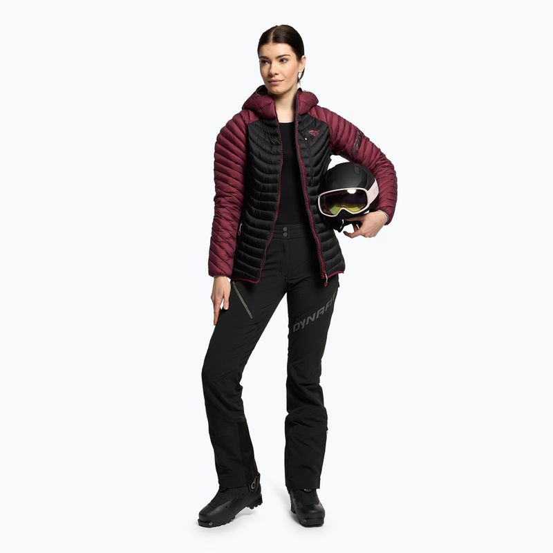 DYNAFIT piumino donna Radical Dwn RDS Hood rosso barbabietola 2