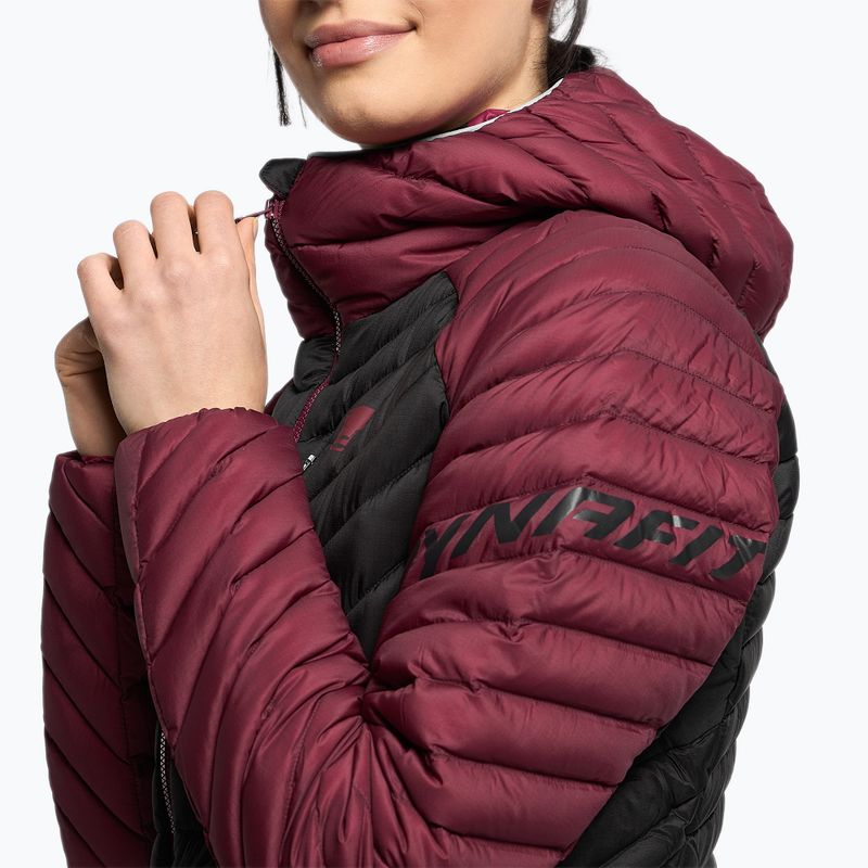 DYNAFIT piumino donna Radical Dwn RDS Hood rosso barbabietola 6