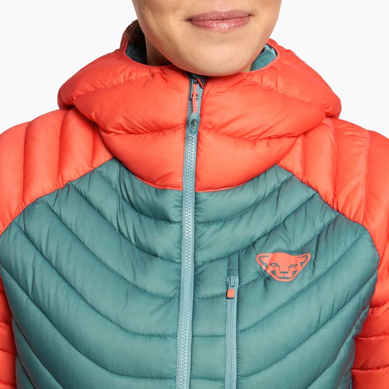 DYNAFIT piumino donna Radical Dwn RDS Hood corallo caldo 7
