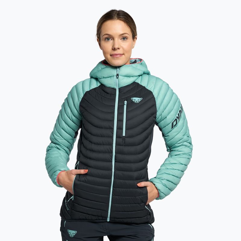 DYNAFIT piumino donna Radical Dwn RDS Hood blu marino