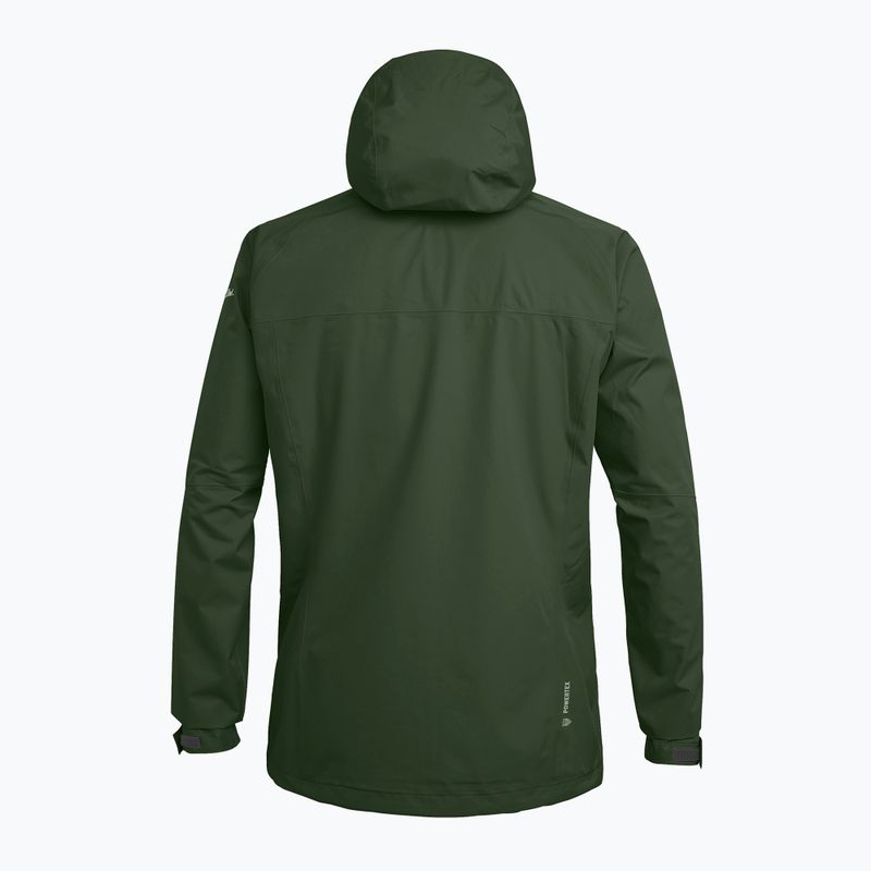 Salewa giacca da pioggia da uomo Puez Aqua 3 PTX timo/nero out 6