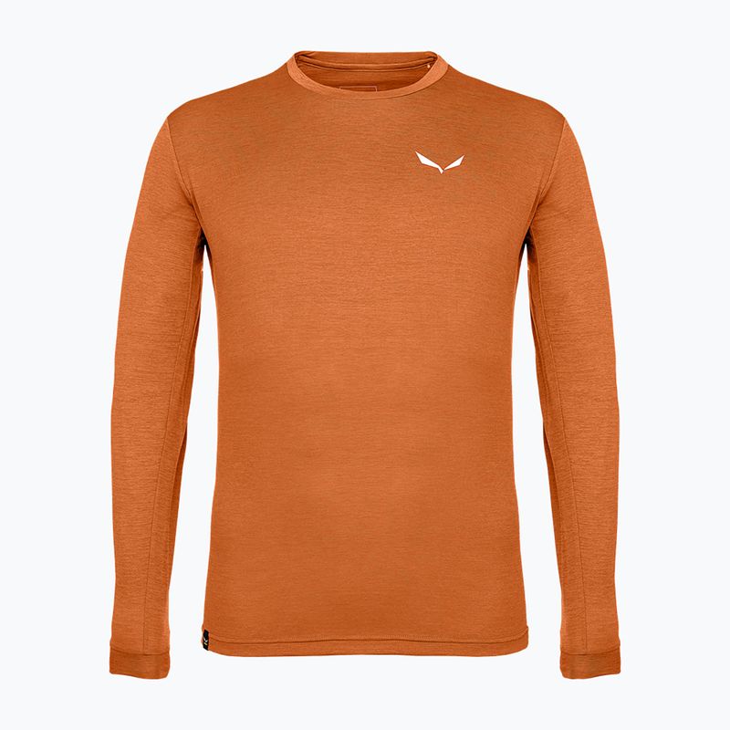 Salewa Puez Melange Dry Uomo manica lunga trekking melange autunnale 4