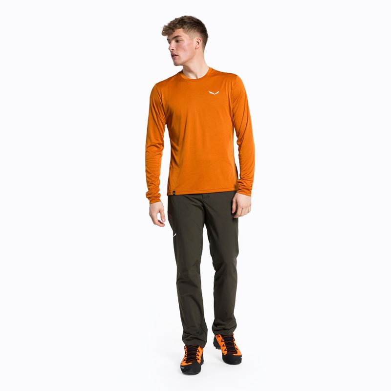 Salewa Puez Melange Dry Uomo manica lunga trekking melange autunnale 2