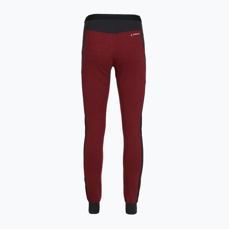 Pantaloni da trekking da donna Salewa Lavaredo Hemp Train syrah/0910 2