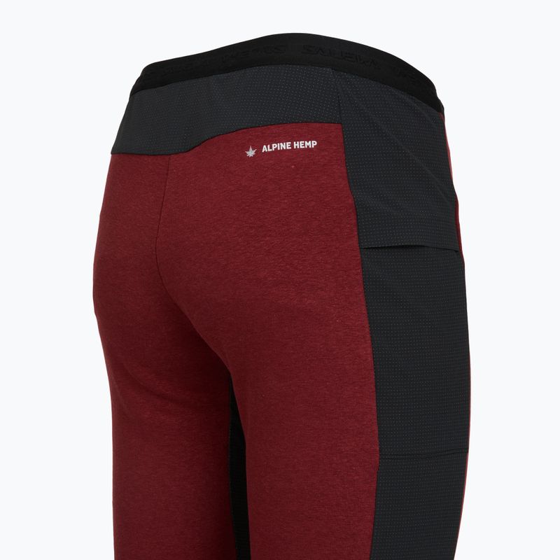 Pantaloni da trekking da donna Salewa Lavaredo Hemp Train syrah/0910 3