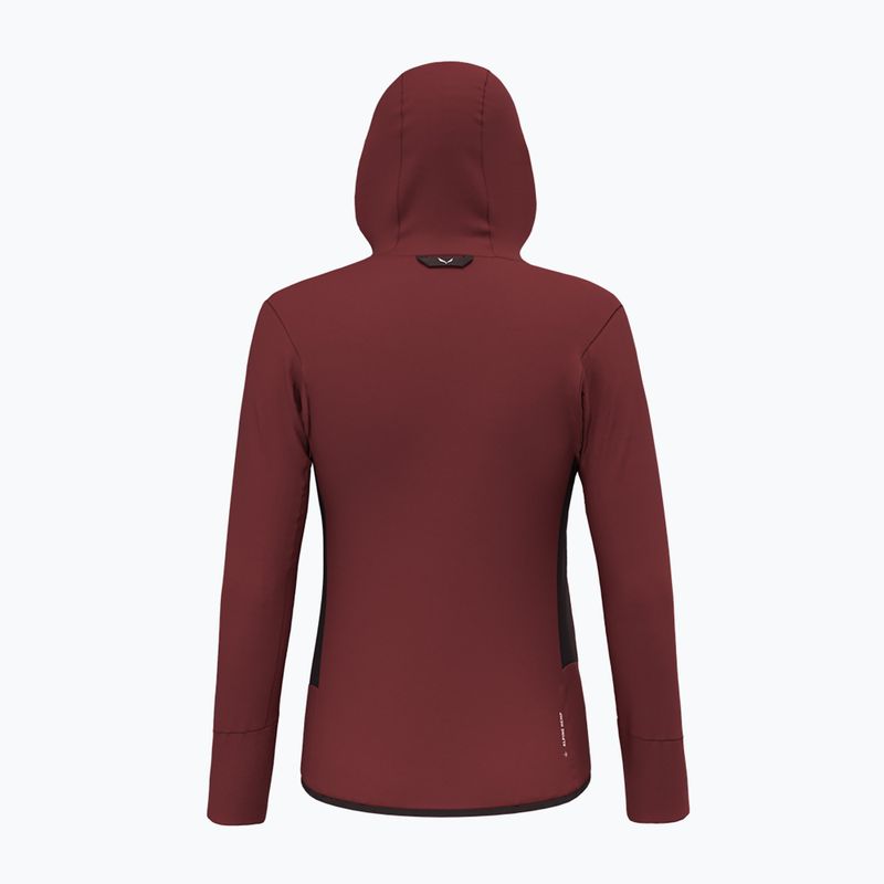 Felpa trekking donna Salewa Lavaredo Hemp Hooded syrah 9