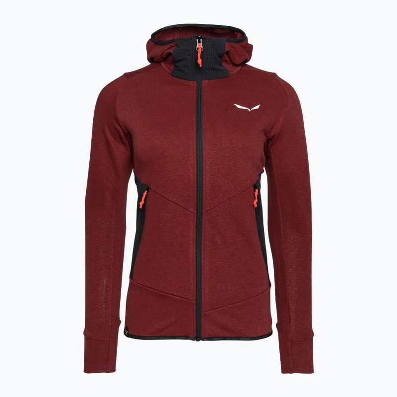 Felpa trekking donna Salewa Lavaredo Hemp Hooded syrah 3