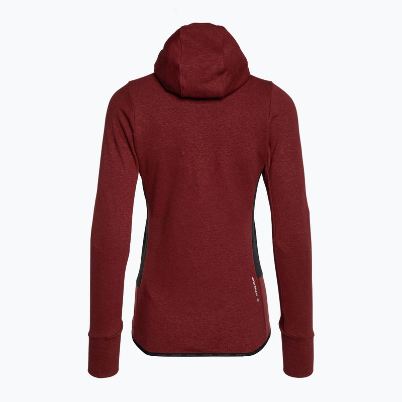 Felpa trekking donna Salewa Lavaredo Hemp Hooded syrah 4