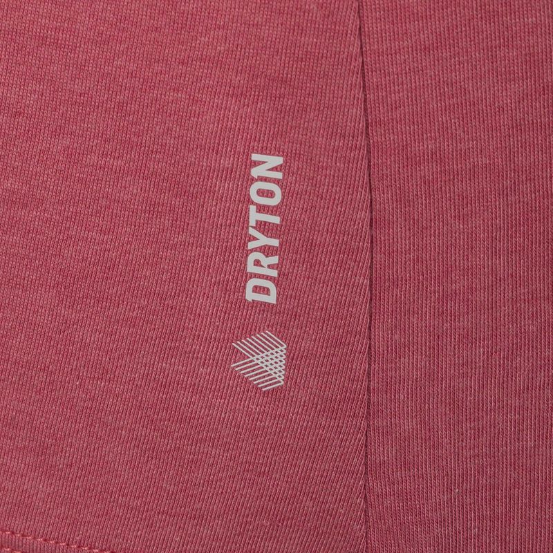 Maglia da trekking Salewa Pure Box Dry da donna malva-modello melange/sirena 4