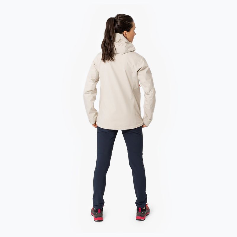 Giacca da pioggia Salewa Puez GTX Paclite oatmeal da donna 3