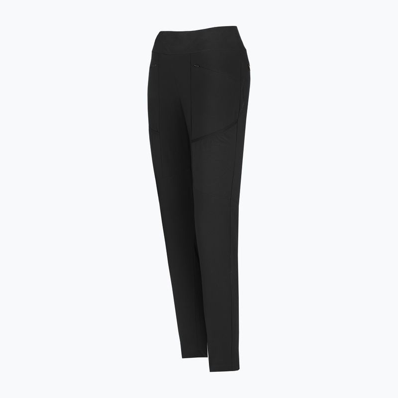 Pantaloni softshell da donna Salewa Puez DST Warm Cargo nero out 4