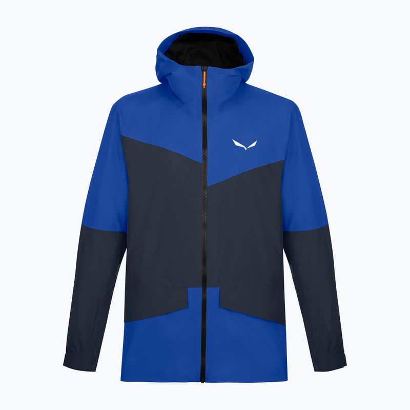 Salewa Puez GTX 2L giacca da pioggia da uomo blazer elettrico/navy 5
