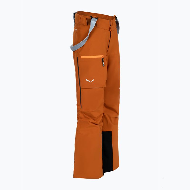 Pantaloni a membrana Salewa Sella PTX/TWR da bambino autunno/nero out 5