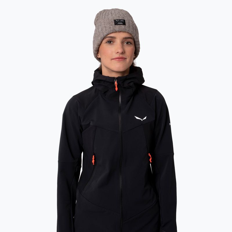 Giacca softshell Salewa da donna Sella DST black out 4