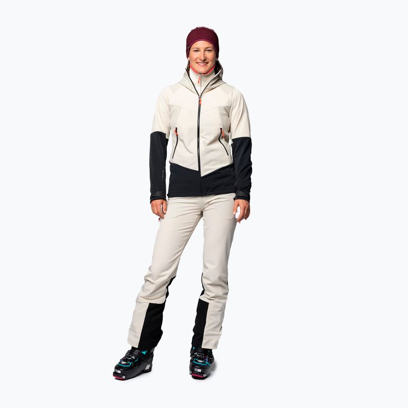 Giacca softshell Salewa donna Sella DST avena/nero out