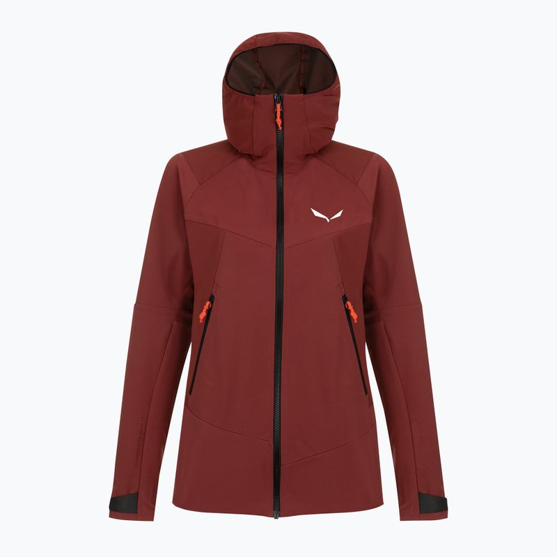 Giacca softshell Salewa da donna Sella DST syrah 7