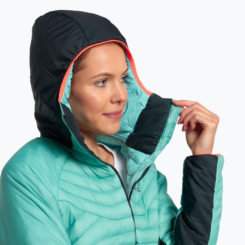 Giacca ibrida con cappuccio DYNAFIT Speed Insulation da donna, blu marino 5