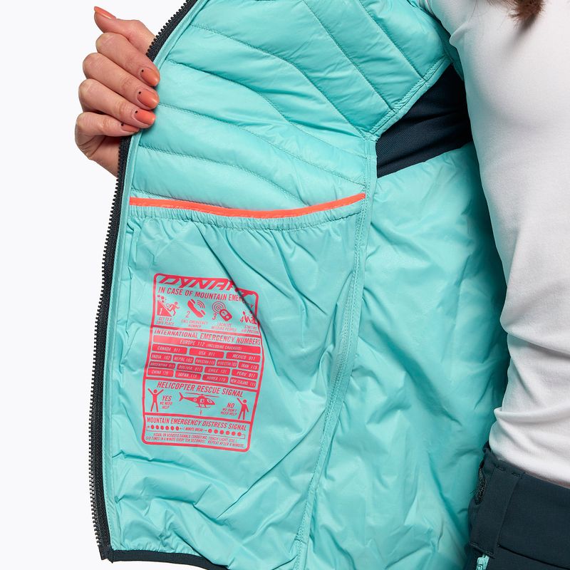 Giacca ibrida con cappuccio DYNAFIT Speed Insulation da donna, blu marino 9