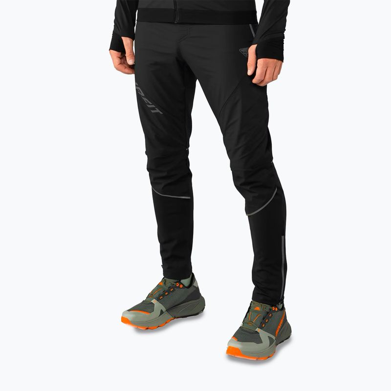 Pantaloni da corsa DYNAFIT Alpine Hybrid black out magnet da uomo