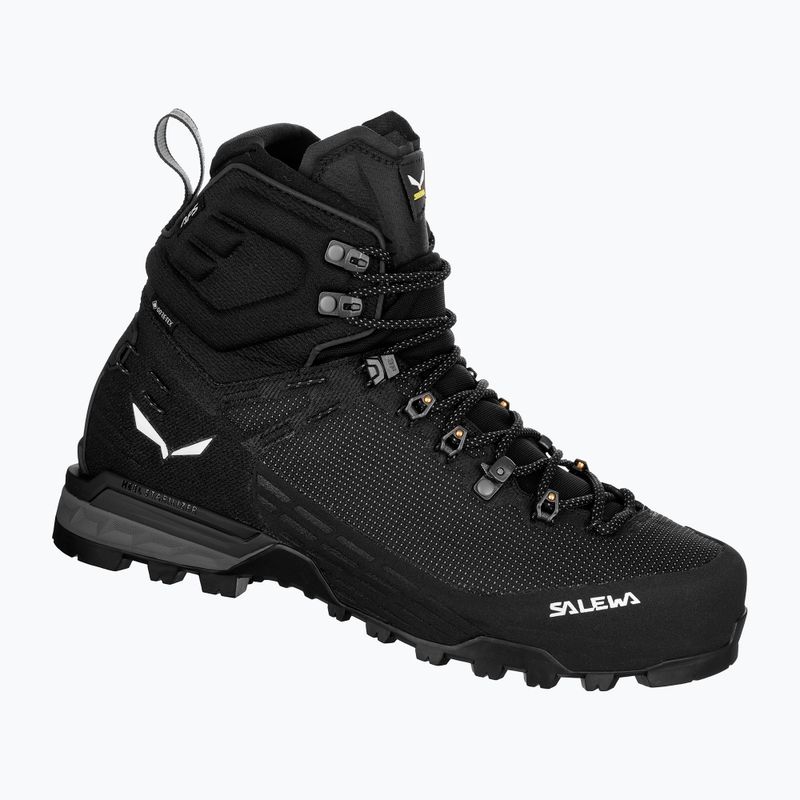 Stivali da trekking da uomo Salewa Ortles Edge Mid GTX nero/nero