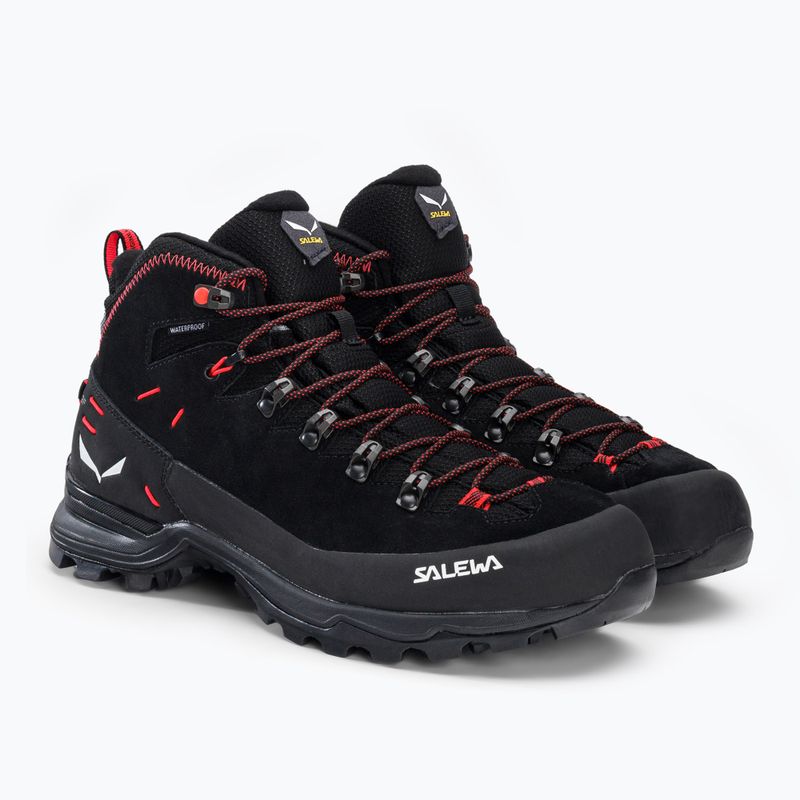 Stivali da trekking da donna Salewa Alp Mate Winter Mid WP asfalto/nero 4