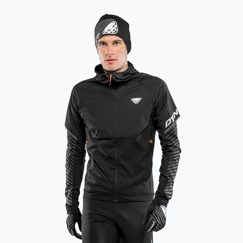 Giacca da corsa DYNAFIT Alpine Reflective uomo nero out nimbus