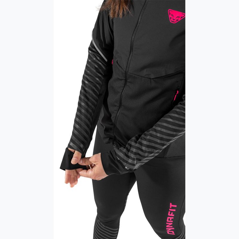 Giacca da corsa DYNAFIT Alpine Reflective donna nero out pink glo 4