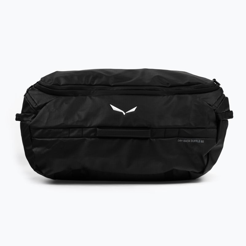 Salewa Dry Back Duffle 60 l borsa da viaggio nera out