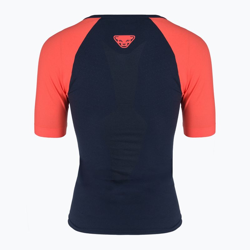 DYNAFIT Ultra 3 S-Tech maglia da corsa da donna mirtillo/corallo caldo 2