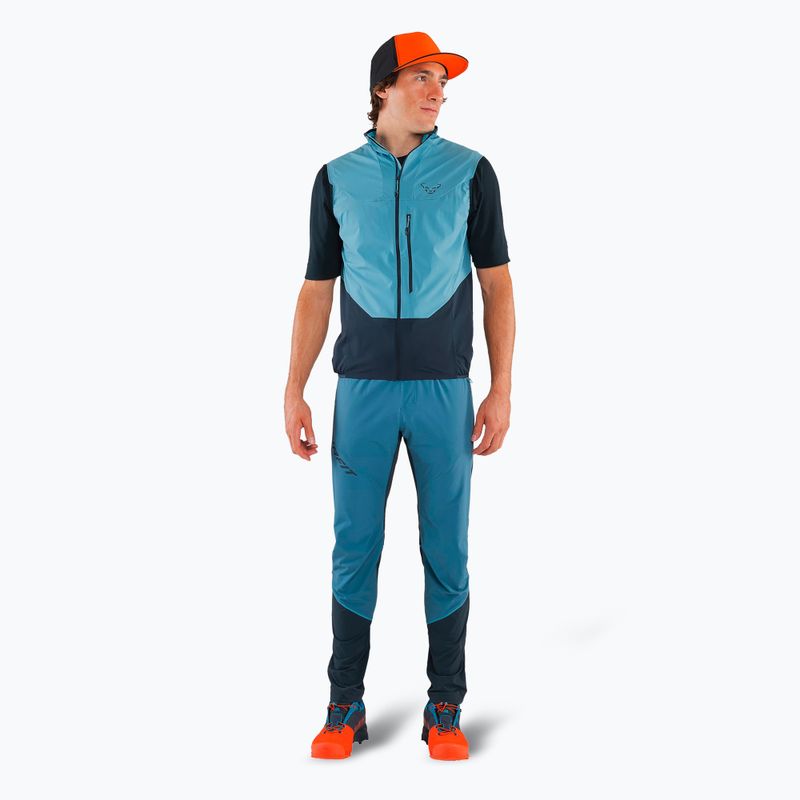 DYNAFIT Traverse uomo senza maniche Dynastretch blu tempesta 2