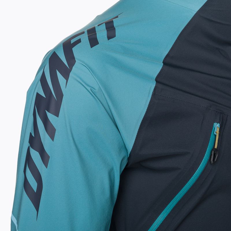 Giacca da ciclismo da uomo DYNAFIT Ride 3L blu tempesta 4